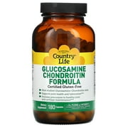 Glucosamine Chondroitin Formula, 180 Capsules, Country Life