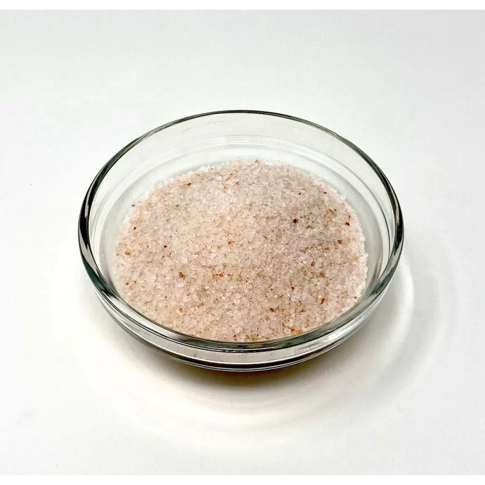 Himalayan pink salt fine grain organic crystals 100% pure natural 5 lb