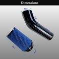 thumbnail image 5 of 7.3 Diesel Cold Air Intake Kit Air Intake Pipe With Oiled Filter Compatible With Ford F250 F350 F450 Super Duty 7.3L Powerstroke Diesel (1999.5-2000 2001 2002 2003), 5 of 6