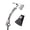 White, variant on Small Size Hatchets Keyring Tool Carbon Steel Construction Pendant Keyring With Anti Scratch Surfaces For Practical Uses