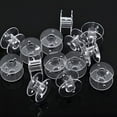 thumbnail image 2 of FACEGA 25pcs/Case Plastic Machine Bobbins Spool Domestic Sewing, 2 of 4