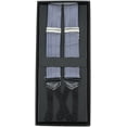 thumbnail image 1 of Dion Men's Silver / Navy Button-On Houndstooth Suspenders Suspender - One Size, 1 of 1