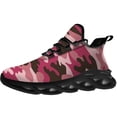 thumbnail image 3 of Uminder Mens Athletic Shoes Camouflage Sneakers Black Shoes Size 5.5, 3 of 5