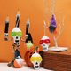 thumbnail image 4 of Wosthever Colgante de muñeca de Halloween de 3 piezas, decoración colgante, conjunto de colgantes de muñecas de gnomo y calavera, accesorios de adorno Kits de decoración para fiestas Cráneo Wosthever HA070502-01, 4 of 6