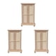 thumbnail image 4 of Tholdsy Mini vitrina para casa, casilleros de de doble puerta DIY en miniatura, accesorio de muebles Retro de microescena, sala de estar Type1 NO1, 4 of 6