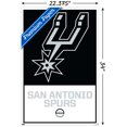 thumbnail image 3 of NBA San Antonio Spurs - Logo 21 Wall Poster, 22.375" x 34", 3 of 5