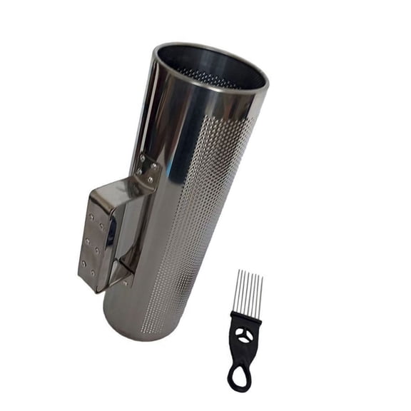 Musical Instrument Round Cylinder Latin Percussions Instruments Metal Guiro Instrument Shaker Guiro Shaker with Scraper