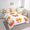 thumbnail image 3 of Erosebridal Magic Butterfly Bedding Twin Size, Princess Ribbon Bedding Sets Twin Size, Cute Cartoon Reversible Bed Set, Ultra Soft Bedroom Decor, 7-Piece, 3 of 6