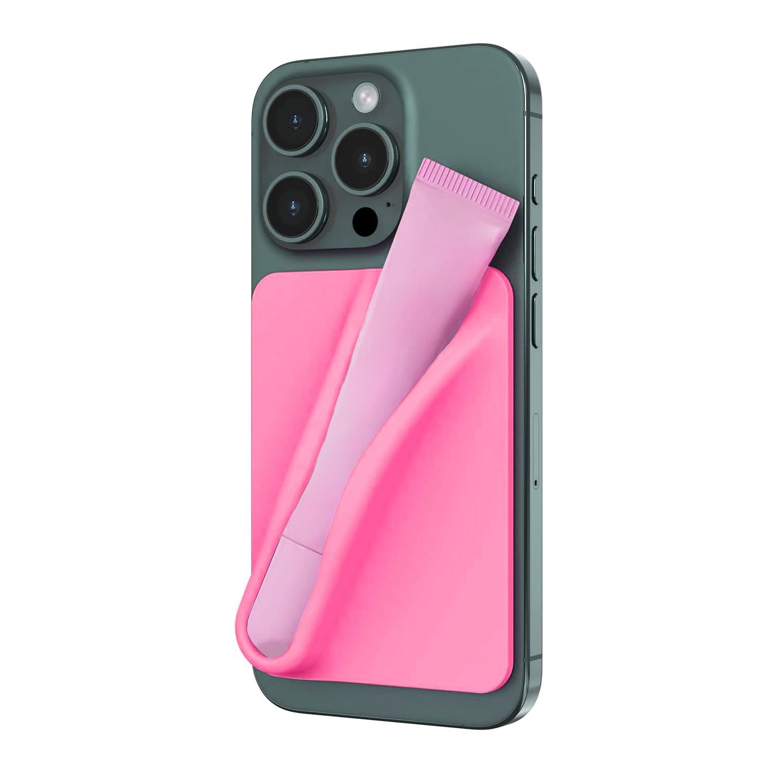 Protective Cosmetic Holder for Lip Gloss - Pink