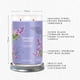 thumbnail image 4 of Cera de soja grande Candle Yankee Candle Lilac Blossoms, 567 g, 4 of 6