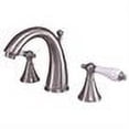 thumbnail image 5 of Widespread Bathroom Faucet with Double Porcelain Lever Handles, Polished Chrome, 5 of 5