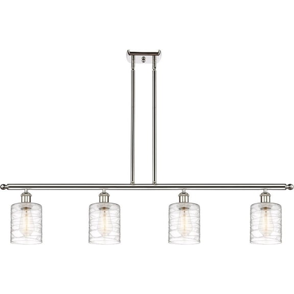 Innovations Lighting - Cobbleskill - 4 Light Island In Art Nouveau Style-10