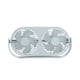 thumbnail image 2 of Ventilador de escritorio de aromaterapia de doble cabezal y doble hoja para dormitorio de estudiantes, con carga USB, modelo enchufable., 2 of 6