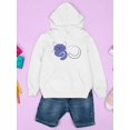 thumbnail image 3 of Lazy Cat Very Peri Hoodie Juniors -Image by Shutterstock,  x-Large, 3 of 4