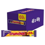 Cadbury Crunchie Chocolate Bar 40g (pack of 48)