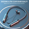 thumbnail image 6 of Hybrid Active Noise Cancelling Wireless Earbuds, 6 Mics ENC Clear Call, IPX8 Waterproof, in Ear Bluetooth 5.3 Headphones Stereo Bass Ear Buds 59H Playtime with LED Display 32 EQs via APP - Black, 6 of 9