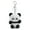 S3, variant on Cute Panda Keychain Panda Keyring Plush Keychain Stuffed Keychain Bag Pendant