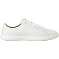 thumbnail image 6 of Cole Haan Grand Crosscourt Bright White Leather/Optic White Low Top Sneakers (Bright White Leather/Optic White, 5), 6 of 6