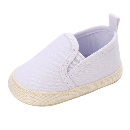 

Spring Autumn Children Baby Toddler Shoes Boys Girls Casual Shoes Lightweight Flat Sole Solid Color Stripes Comfortable Slip On