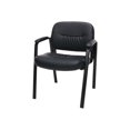 thumbnail image 1 of Essentials by OFM ESS-9010 - Chair - executive - armrests - SofThread leather - black, 1 of 15