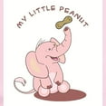 thumbnail image 2 of CafePress - My Little Peanut Infant Bodysuit - Baby Light Bodysuit, Size Newborn - 24 Months, 2 of 4