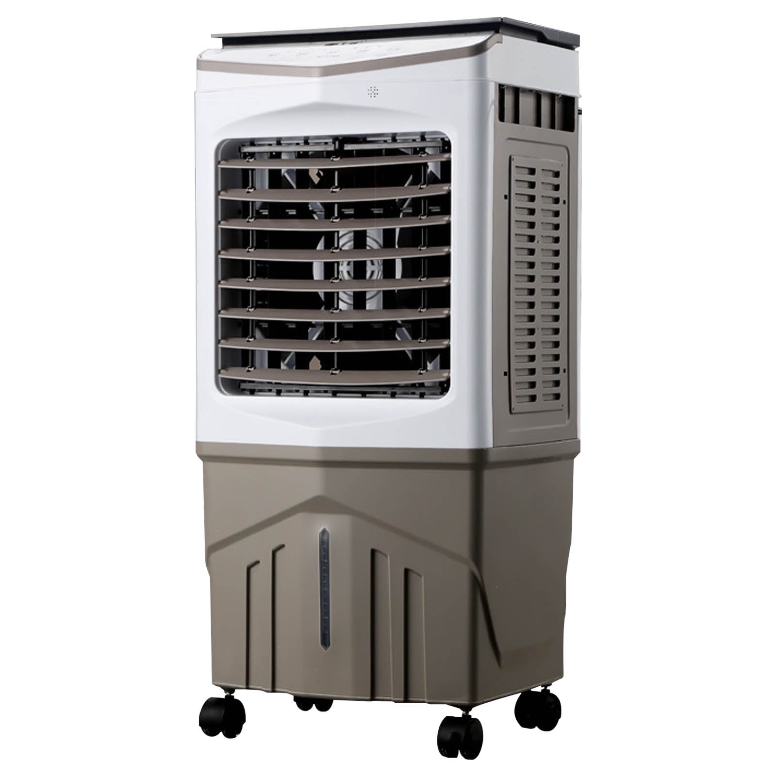 Enfriador de aire evaporativo industrial, vientos fuertes, ventilador ...