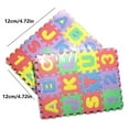 thumbnail image 2 of Foam Letter Number Floor Mat Educational Play Tiles for Toddler Child Development and Safe Crawling Space, 2 of 7