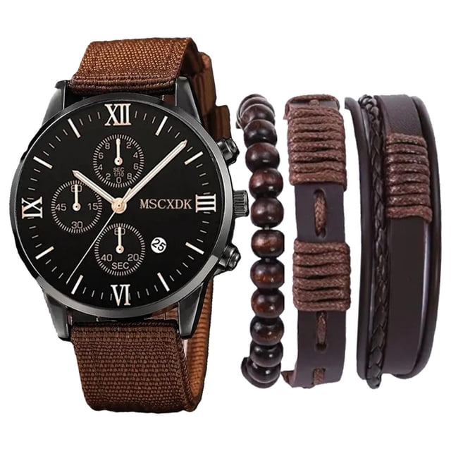 Reloj de lujo ClassicTickCoffee 1Pza Ø Dial 4cm Longitud 23cm Ancho 2.2cm Grosor 1cm Café.