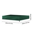 thumbnail image 2 of Sandbox Cover Drawstring Waterproof Dustproof Sandpit Pool Cover, 2 of 9