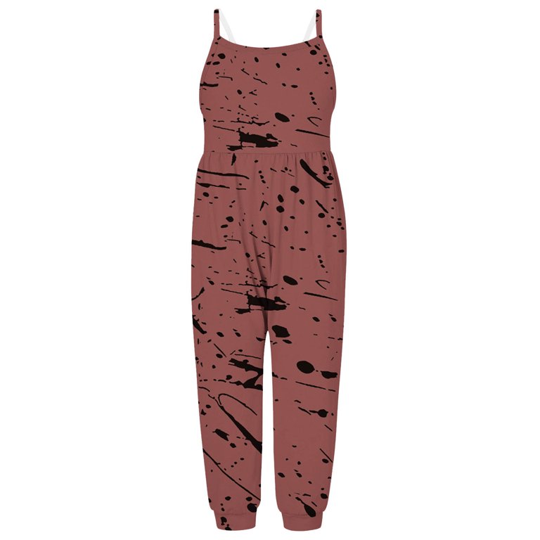 Herrnalise Baby Cute Summer Jumpsuits for Girls Kids