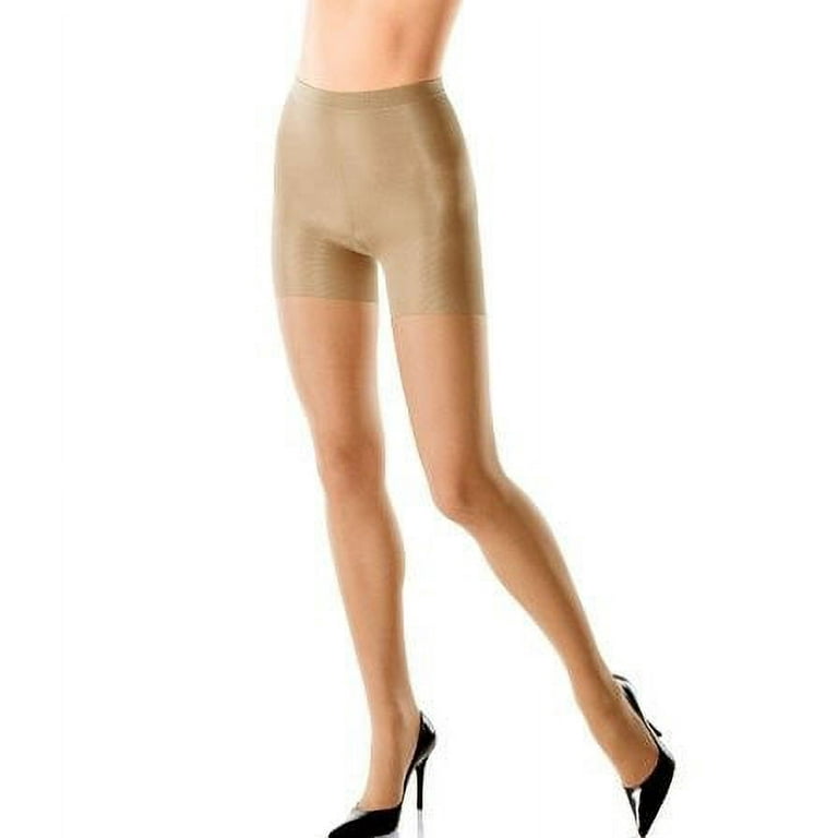 spanx all the way super control full length pantyhose with super control  panty size c nude 009