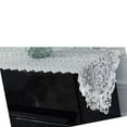 thumbnail image 2 of LKJYER Piano Cover Cloth Lace Fabric Decorative Dust-Proof Cloth for Upright Vertical Piano Top Cover, 2 of 6