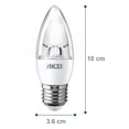 thumbnail image 2 of Pack 10 Focos Vela LED Aksi 4W Luz Cálida Base E27, 2 of 4