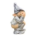 thumbnail image 2 of Estatua de Gnomo de poliresina en miniatura CUTICAT figuritas de pequeños gnomos, 2 of 7