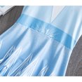 thumbnail image 4 of Elsa 2 Robe de Princesse Déguisement Reine pour Filles Sans Manches Flocon de Neige Imprimé Cosplay Fête de Neige Robe de Princesse, 4 of 6
