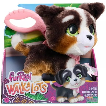 Walk-A-Lots Bernedoodle Interactive Toy