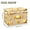 Golden Candy, variant on IAUYY 42*32*30cm Storage Bin with Lid Storage Boxes with Handles,300D Oxford Fabric+Hollow Board Applicable to Clothes Storage Office Storage,Flamingo Pattern