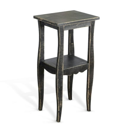 Sunny Designs Marina Black Sand End Table