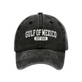 thumbnail image 2 of Moins de 10$ Visières Noires du Mexique Casquette de Baseball Imprimée Décontractée Casquette Rétro, 2 of 3