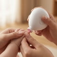 thumbnail image 3 of Electric Baby Nail Trimmer with 6 Grinding Heads, Battery - Operated (Batteries Not Included), White, for Newborns Infants Toddlers, Safe Gentle Nail Care at Home Travel, 3 of 5