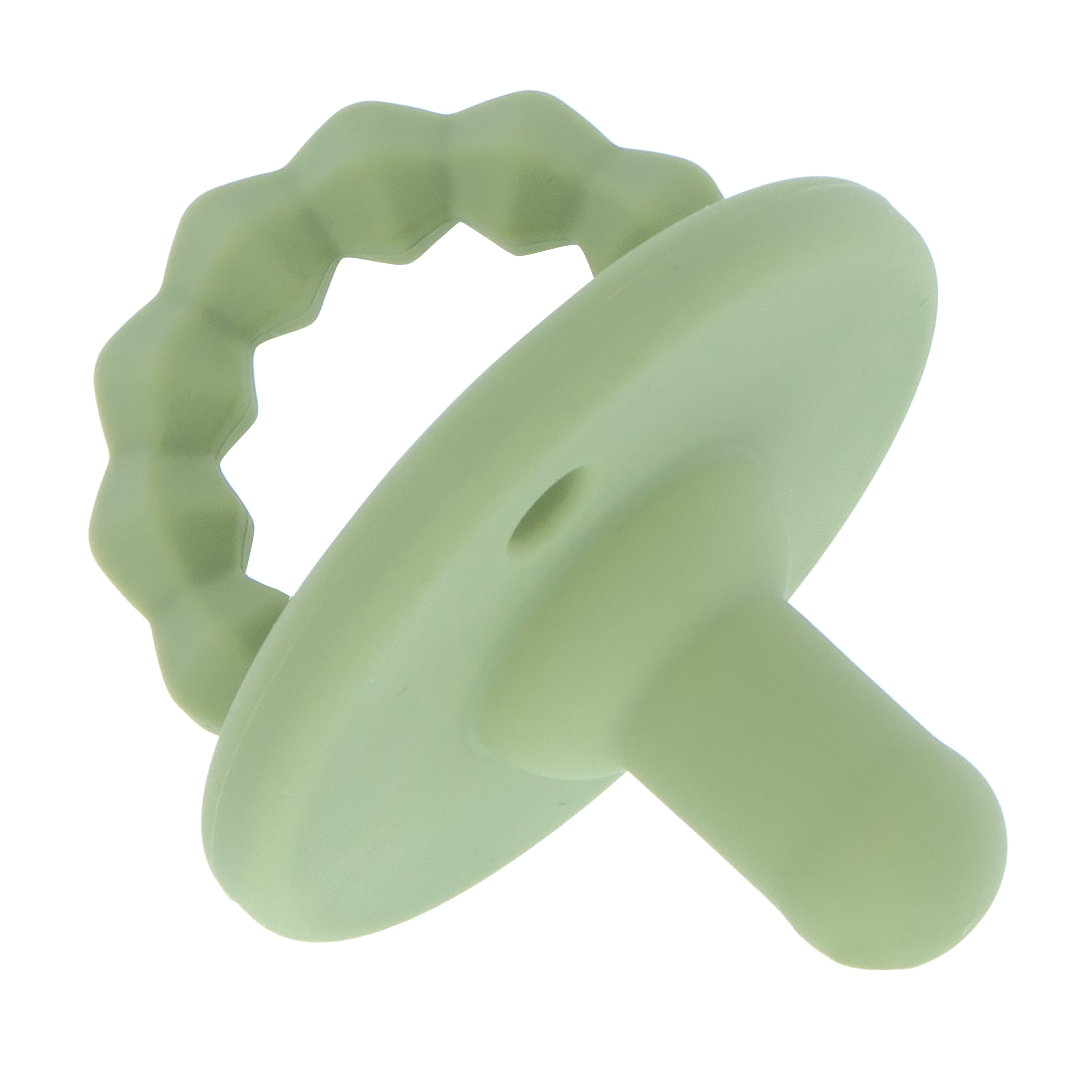 (3 pack) Nuby Softees Pacifier and Teether for Babies, 4 Pack Infant Pacifiers
