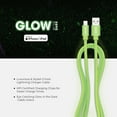 thumbnail image 7 of Liquipel Powertek Glow in the Dark USB-A to Lightning - Green, 7 of 7