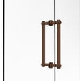 thumbnail image 3 of Contemporary 12 Inch Back to Back Shower Door Pull with Twisted Accent, 3 of 7