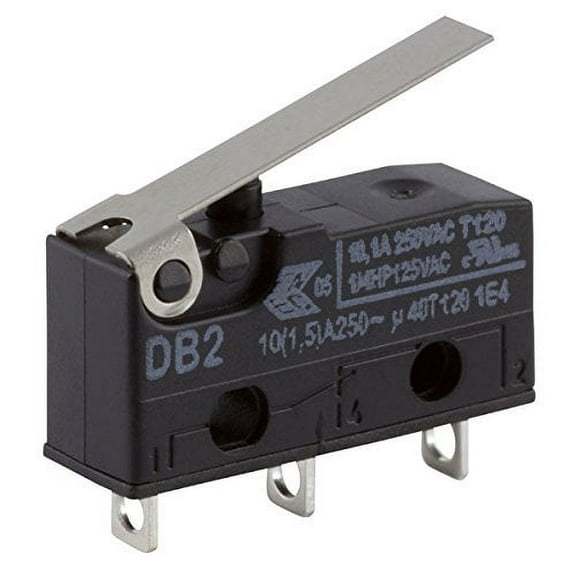 (1) Cherry Micro Switch Hinge Lever SPDT 10.1A 250V - DB2CA1LB