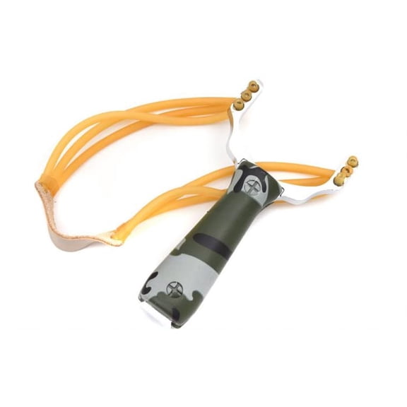 Powerful Sling Shot Aluminium Alloy Slingshot | Use Rocks, Marbles, Paintballs, Etc To Shoot | Perfect Item For Target Practice | Multicolour