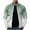 Army Green Ombre Bomber Jacket, variant on YLSDY Men's Ombre Bomber Jacket Zipper Up Baseball Jacket Gradient Color Long Sleeve Outerwear Green S