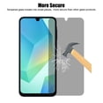 thumbnail image 4 of UZWZW Privacy Screen Protector for Samsung Galaxy A16 5G/ 4G, 4 pack, 4 of 7