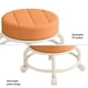 thumbnail image 2 of Taburete Bajo De Polea Para El Hogar Taburete bajo de polea para el hogar con ruedas, taburete para caminar para niños, asiento suave (naranja) Ehuebsd Libre de BPA, 2 of 3