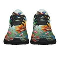 thumbnail image 5 of Hummingbird When A Hummingbird Visits Spring Shoes Sneakers Black Size 4, 5 of 7