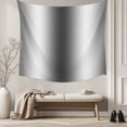 thumbnail image 5 of Dark Grey White Tapestry for Bedroom Wall Hanging Tapestry, Farmhouse Ombre Color Modern Simple Ceiling Backdrop Tapestries Poster Blanket Wall Decor for Teens Room Living Room Dorm 39" x 59", 5 of 8